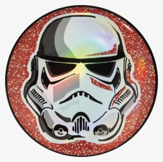 Full Foil Buzzz "storm Trooper" Star Wars - Dark Grey Knit Star Wars Print T-shirt By Ajio #5643861