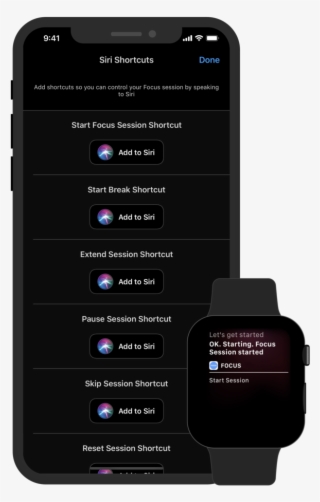 Focus 5 1 Siri Shortcuts #5643985