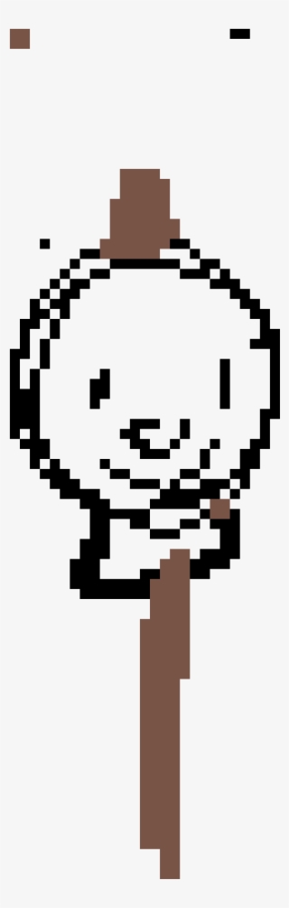 Mannequin Head On A Sticka Roo - Cartoon #5643990