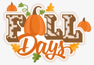 Free Happy Season Png Library Techflourish Mkcfalldaystitlesvg - Fall Fun Clip Art #5644340