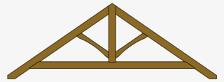 King Post Roof Truss With Collar-tie - Telhado Terça Caibro Ripa #5644635