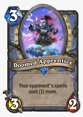 Doomed Apprentice Card - Stargazer Luna Hearthstone #5644897