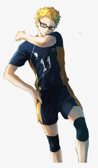 Haikyuu - Tsukishima Kei Full Body - Free Transparent PNG Download - PNGkey