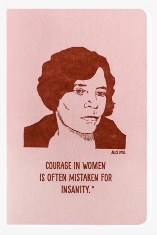 Blackbird Letterpress Alice Paul Letterpress Printed - Alice Paul Art #5645376