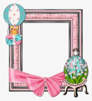 View Full Size - Transparent Easter Frame Png #5646372