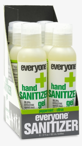 Hand Sanitizer Gel 6 Pack Peppermint Citrus #5647355