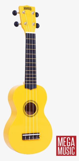 Mahalo M1 Rainbow Series Soprano Ukulele - Yellow Ukulele #5647421