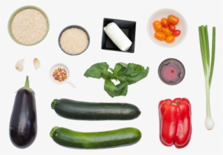 Ratatouille-filled Zucchini With Tomato & Basil Quinoa - Ratatouille Recipe Ingredients #5647717