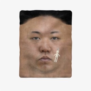 Kim Jong Un Sublimation Baby Blanket - Kim's North Korea Png #5647956