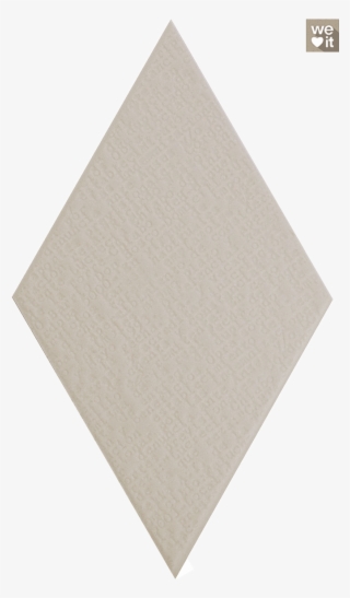 Rhombus Random Relief Decor Light Grey 14x24cm - Construction Paper #5648476