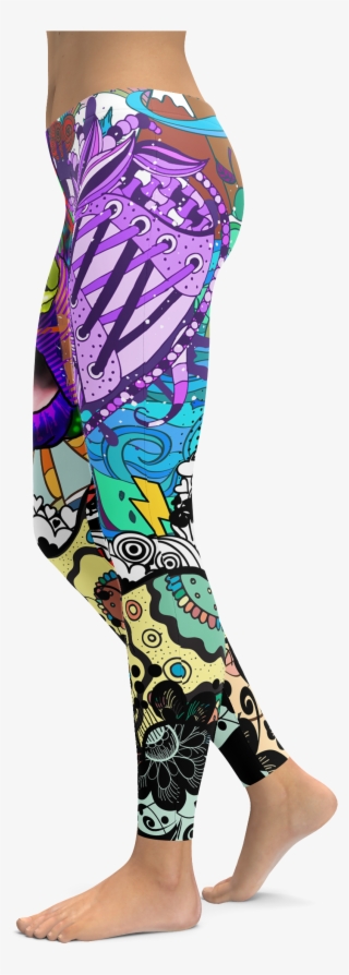 Great Dane Dog Breed Leggings - Gold & Blue Tribe #5649148