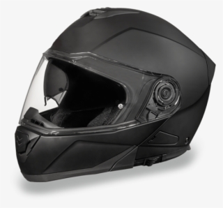 Glide Dull Black Modular Helmets O Approved Helmet - Daytona Glide Helmet #5651594