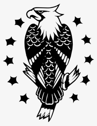Old School Eagle Tattoo - Eagle Old School Tattoo #5654185