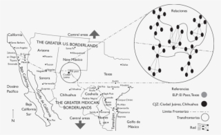 Mapa Holístico De La Red Transfronteriza En La Región - Ciudad Juárez #5654288