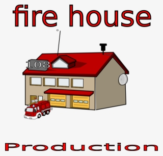 Clipart Freeuse Stock Fire Station Building Clipart - Clip Art Fire Station #5655597