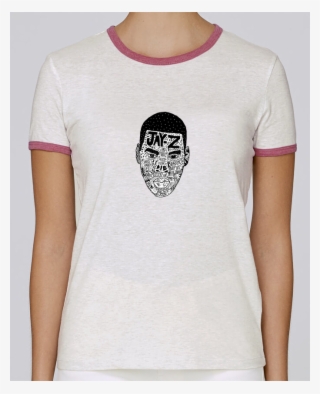 T Shirt Femme Stella Returns Jay Z Head Pour Femme - T-shirt #5656294
