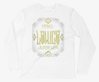 Lowco Lowrider Wear Long Sleeve Fitted Crew - Long-sleeved T-shirt #5657135