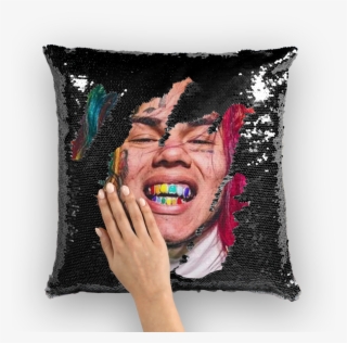 6ix9ine Sequin Pillow #5658944
