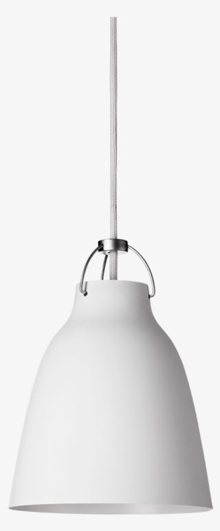 Caravaggio Matt Pendant Lamp White Matt Lacquer - Caravaggio Pendant Light P1 #5659116