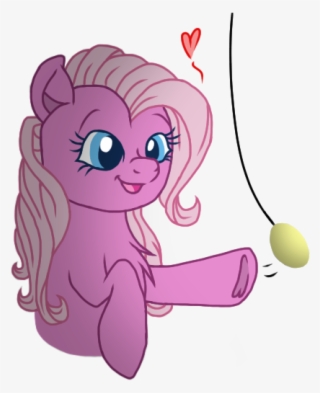 Lillian, Behaving Like A Cat, Cat Toy, Cute, G3, Heart, - Cartoon #5660741