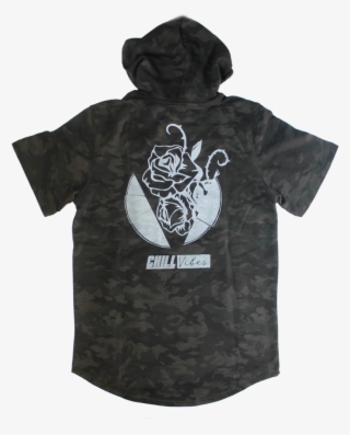 Broken Record Camo Long Tee - T-shirt #5661047