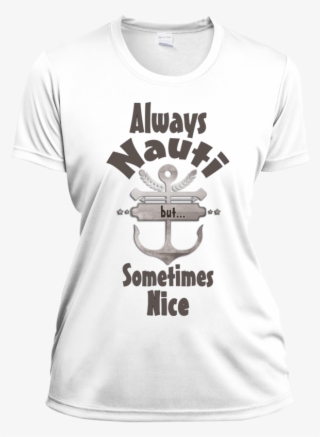 Nautical Style Womens Moisture Wicking Tshirt - Active Shirt #5662336