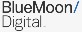 Blue Moon - Blue Moon Digital Logo #5667580
