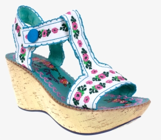 Irregular Choice, Once In A Blue Moon, White, Wedge - Ic Mutiny Ladies Footwear Spring Once #5667628