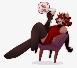 Blue Moon Its The Year Of The Dog - Cartoon #5668058