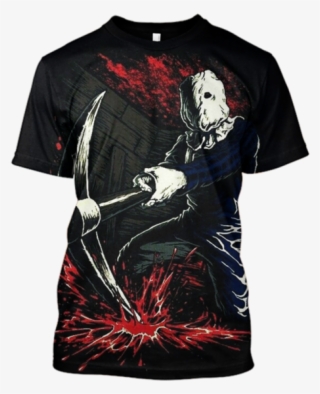 3d Jason Voorhees Friday The 13th Tshirt - Jason Voorhees #5670409