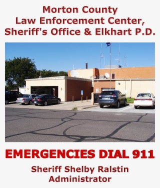 Morton County, Ks Law Enforcement Center, Sheriff's - Polymer Clay Cat #5670705