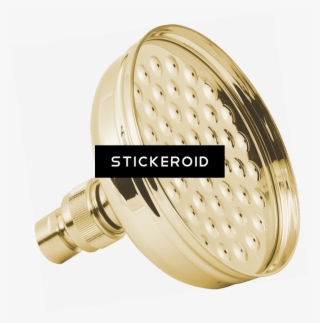 Gold Shower Head - Deva Apron Gold 5i Rose With Swivel Joint Heah02-g #5671083