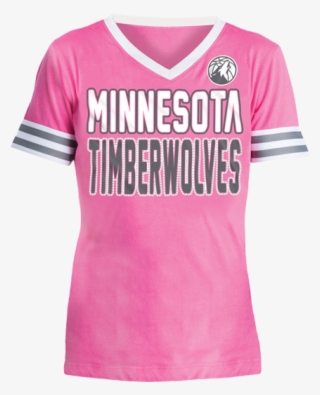 Minnesota Timberwolves Youth Girls Baby Jersey V Neck - T-shirt #5671267