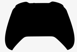 Controller Silhouette Png Clipart Black And White Download - Xbox One Controller Silhouette #5671326
