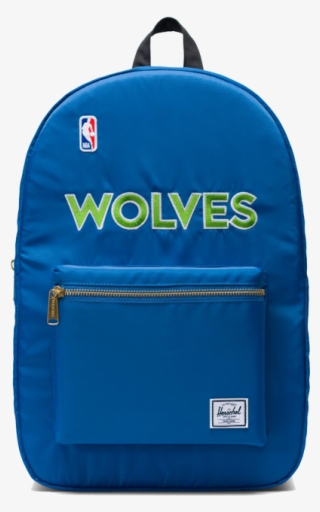 Minnesota Timberwolves Champions Flight Satin Backpack - Herschel Settlement Peacoat Gridlock #5671390