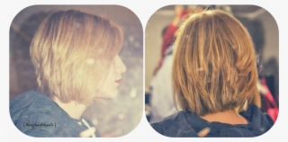 See That Huge Chunk Of Layers On The Right Side In - Human Hair Growth #5671954