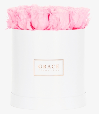 Roségold White Flowerbox, Midi, Romantic Pink - Tissue Paper #5677591