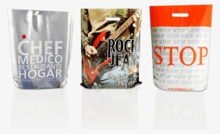 Die Cut Handle Plastic Bags - Bag #5678270