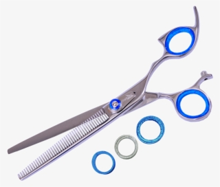 Non Swivel Straight Blade Texturizers , Right Handed - Scissors #5678644