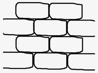 Brick Clipart Large - Bricks Black And White Clip Art #5679405