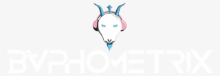 Baphometrix Logo Typeset Stacked Orig 2400 X 300 White - Graphic Design #5680133
