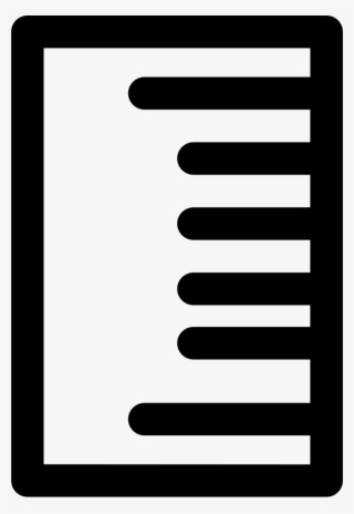 Svg Free Vertical Graphics Illustrations Free - Vertical Ruler Clipart #5680554