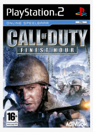 Call Of Duty Finest Hour - Call Of Duty Finest Hour Ps2 Cover #5681858