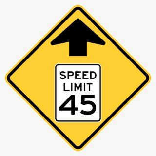 Open - Speed Limit 45 Ahead #5681860