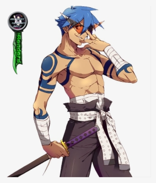 Kamina Est Un Jeune Homme De 17 Ans Du Village Souterrain - Kamina Gurren Lagann Render #5682435