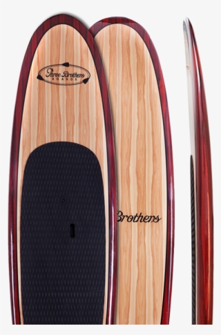 10'6” Red Rail - Wood Stand Up Paddle Board #5682577
