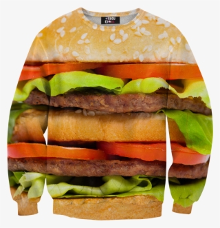 Begin With A Warmed Sesame Seed Bun - Hamburger Sweatshirt #5683050