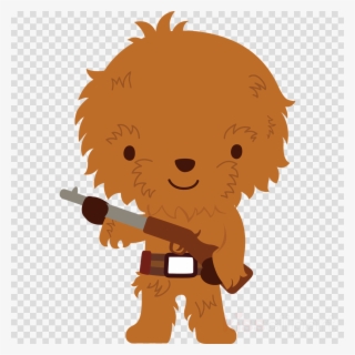 Star Wars Cute Png Clipart Chewbacca Leia Organa Yoda - Personagens Star Wars Desenho Png #5684343