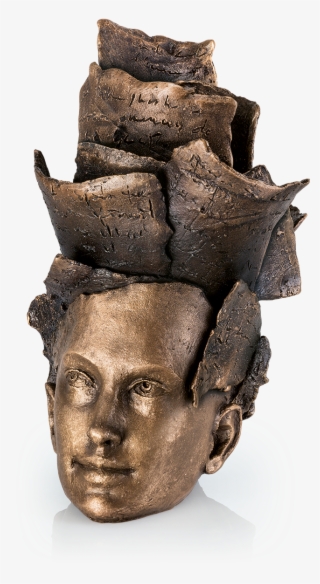 Bronzeskulptur-thoughts - Bronze Sculpture #5684600
