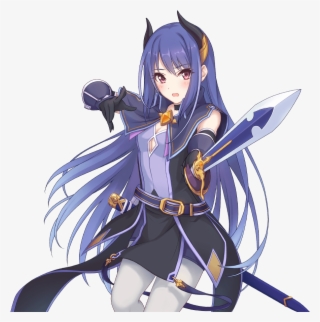 Cool Fiend Katana Shijo Rei Rare Start 0 Shy - 超 異域 公主 連結 角色 #5685275